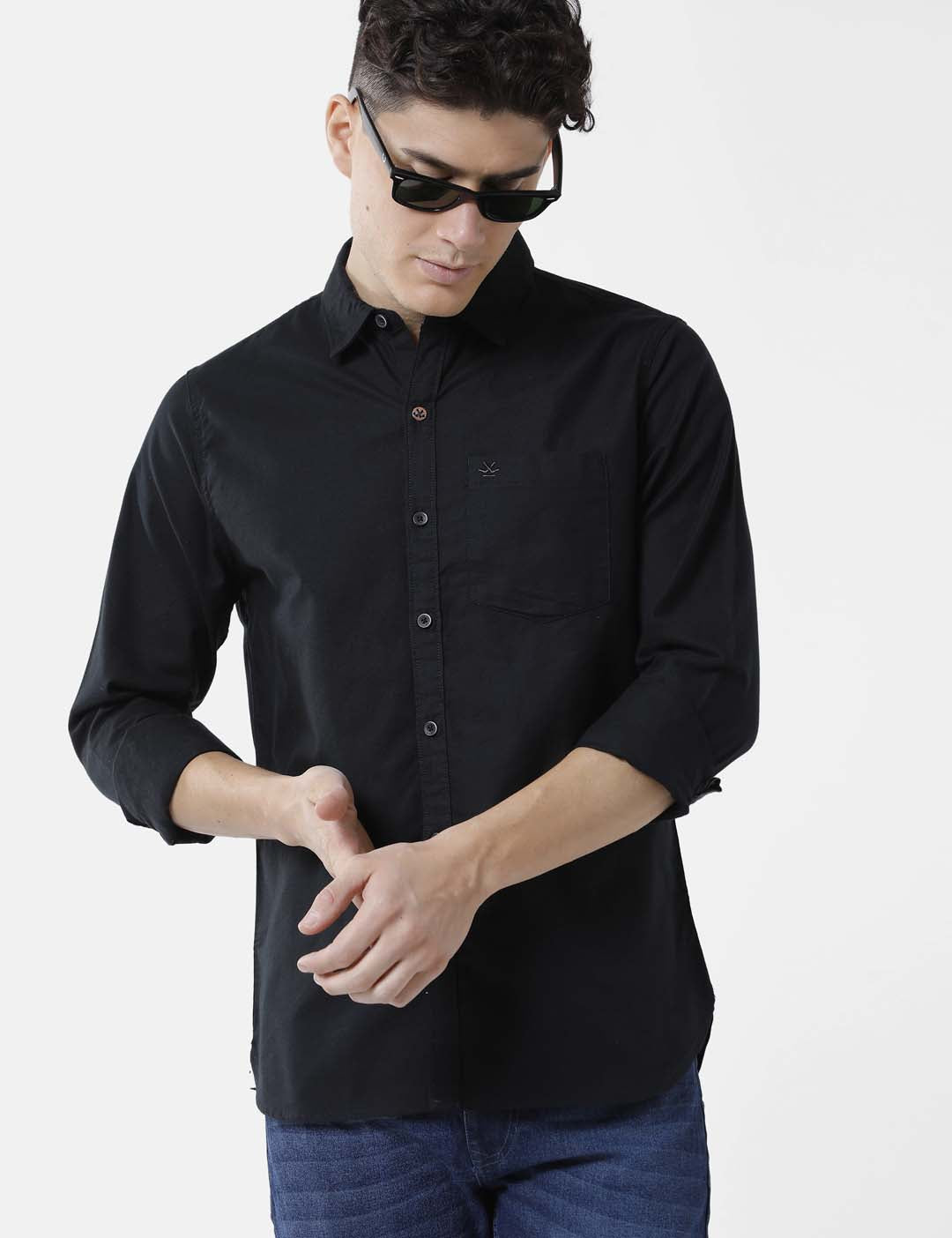 Black & Bold Cotton Shirt