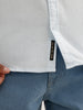 Textured Regular Fit Full Sleeve Shirt | Blue