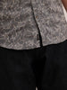 Textured Regular Fit AOP Shirt | Grey