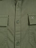 Comfort Fit Double Pocket Shirt | Olive