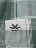 Classic Double Pocket Checkered Shirt | Light Green