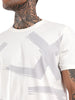 Wrogn Brush Strokes Off White T-Shirt