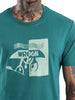 Wrogn Boat Teal Printed T-Shirt