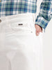 Solid Anti Fit Denim Jeans | White