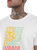 Wrogn Grooves Printed White T-Shirt