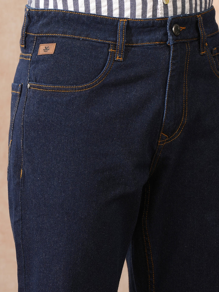 Casual Anti Fit Jeans | Dark Blue