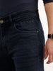 Solid Slim Fit Denim Jeans  | Dark Blue