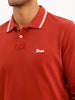 Regular Fit Full Sleeve Polo T-Shirt | Maroon