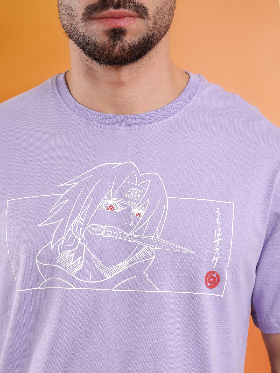 Sasuke Uchiha Purple Naruto T-Shirt