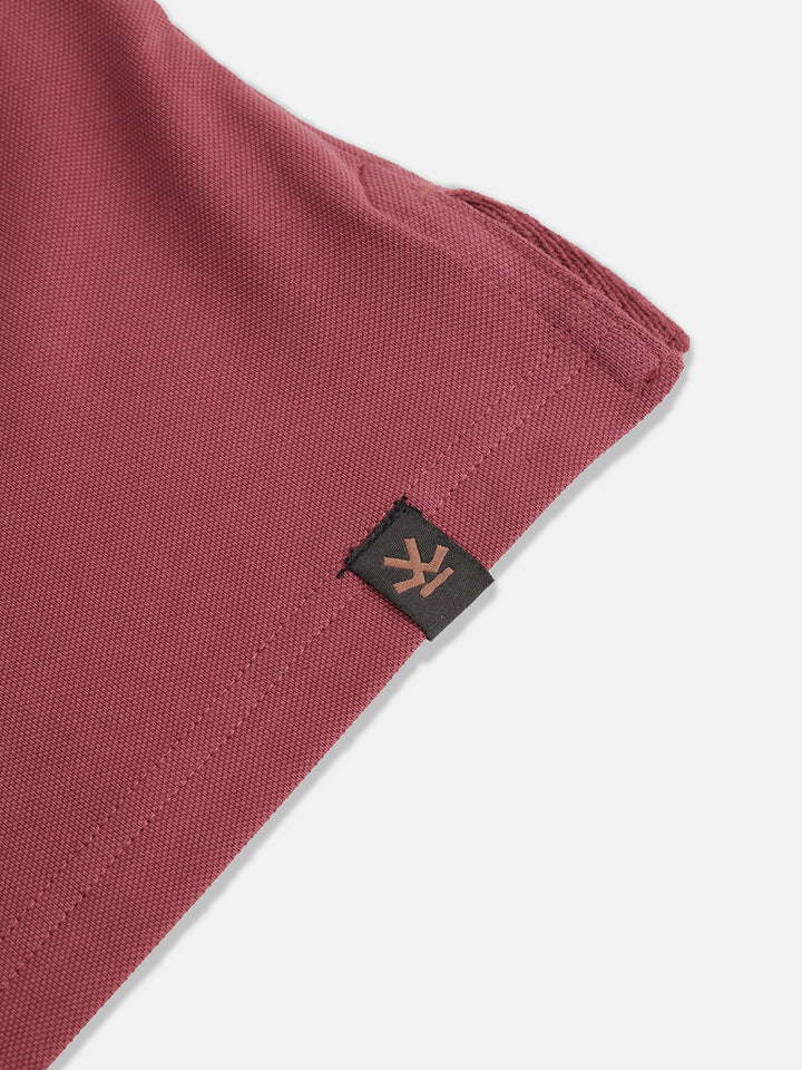 Essential Supima Polo T-Shirt |Wine