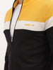 Slim Fit Colour Blocked Zipper Sweatshirt | Multicolor