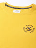 Basic Crew Neck Yellow T-Shirt