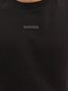 Classic Contrast Sleeve Sweatshirt | Black