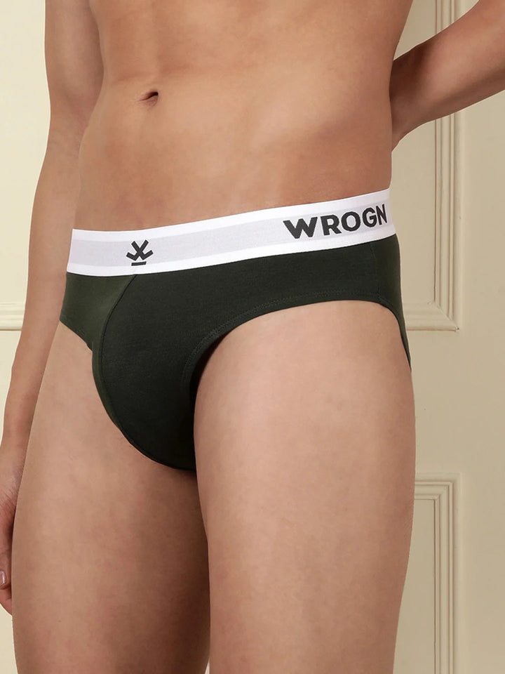 Solid Fresh Feel 3-Pack Brief