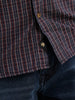 Slim Fit Placement Printed Shirt | Navy Blue | WSH01FSSL7104W