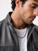 Classic Regular Fit Double Pocket Jacket | Grey | WTJK6403M