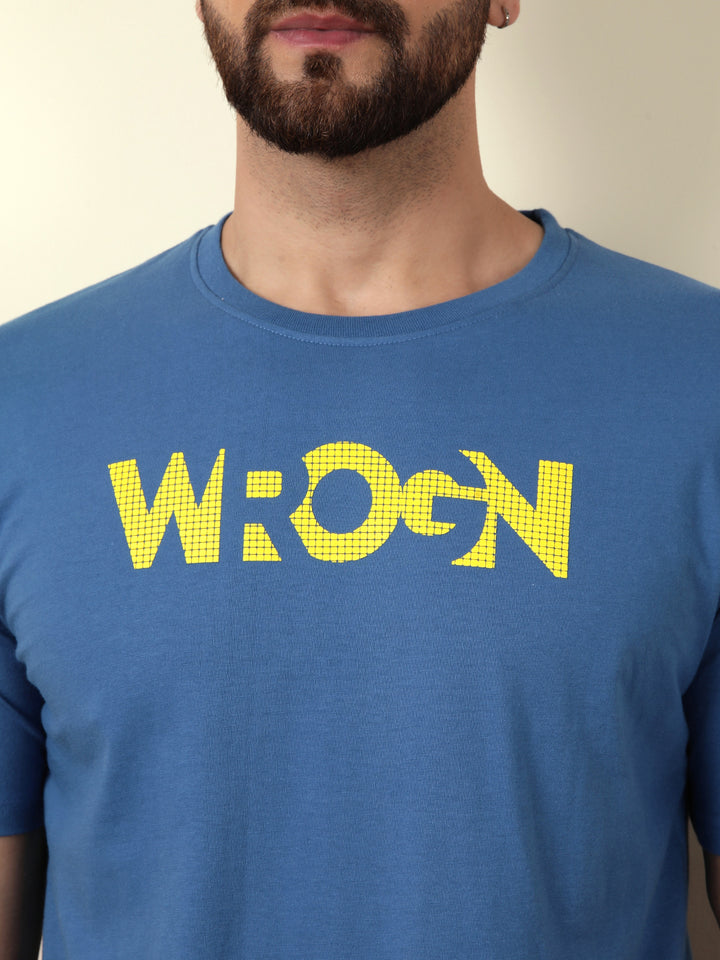 Wrogn Chest Print T-Shirt