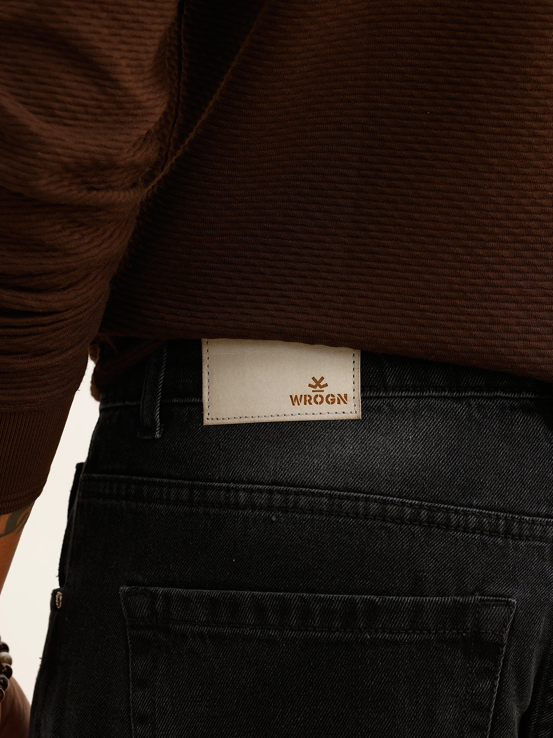 Washed Loose Fit Denim Jeans | Grey