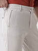 Solid Beige Classic Trouser