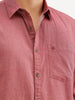 Classic Regular Fit Shirt  | Maroon