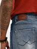 Faded Loose Fit Denim Jeans | Light Blue
