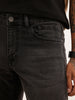 Faded Slim Fit Denim Jeans | Dark Grey