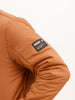 Solid Regular Fit Puffer Jacket | Brown