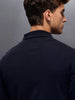 Men's Casual Slim Fit Sweater  | Navy Blue