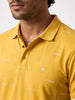 Solid Slim Fit Polo T-Shirt | Yellow