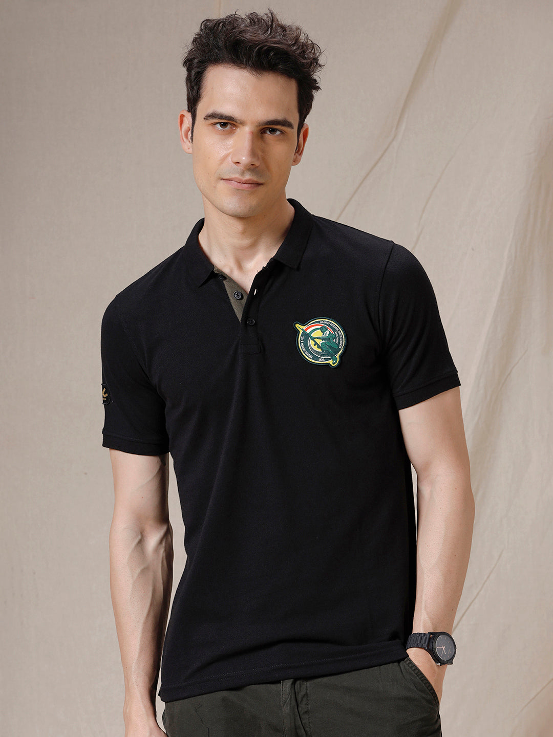 Infantry Badge Bold Polo T-Shirt