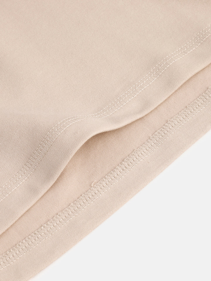 No Brainer Bounce Oversized T-Shirt |Beige