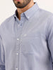 Regular Fit 100% Cotton Shirt | Blue