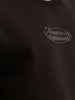 Classic Placement Printed Sweatshirt | Black