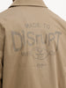 Classic Placement Printed Jacket | Khaki