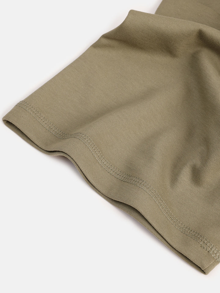No Brainer Bounce Oversized T-Shirt |Olive