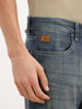Classic Faded Slim Fit Denim Jeans | Light Blue