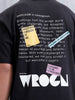 Men’S Casual Oversized Fit Graphic T-Shirt | Black