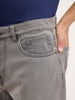Solid Denim Jeans | Grey