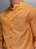 Men's Casual Regular Fit Shirt   |  Yellow