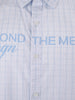 Comfort Fit Placement Printed Shirt | White
