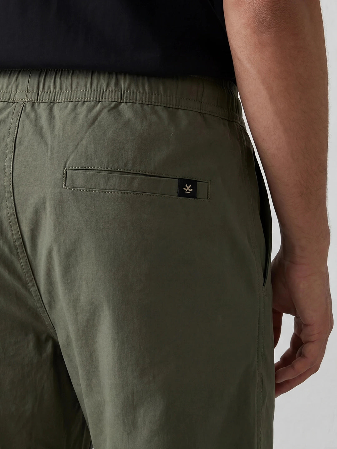 Loose Fit Track Pants | Olive