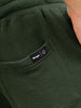 Slim Fit Terry Knitted Shorts | Olive