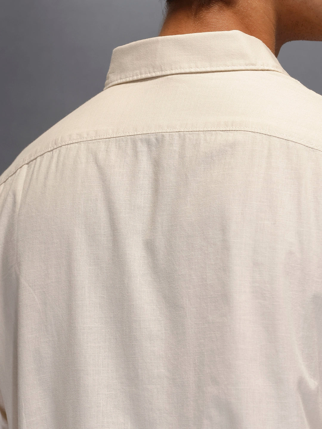 Men's Slim Fit Casual Shirt  |  Khaki