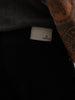 Slim Fit Solid Denim Jeans | Black