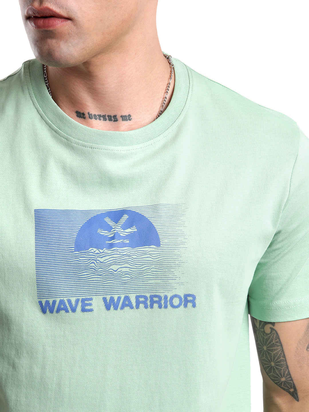 Wave Warrior Printed T-Shirt