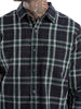 Green Slim Fit Checked Shirt