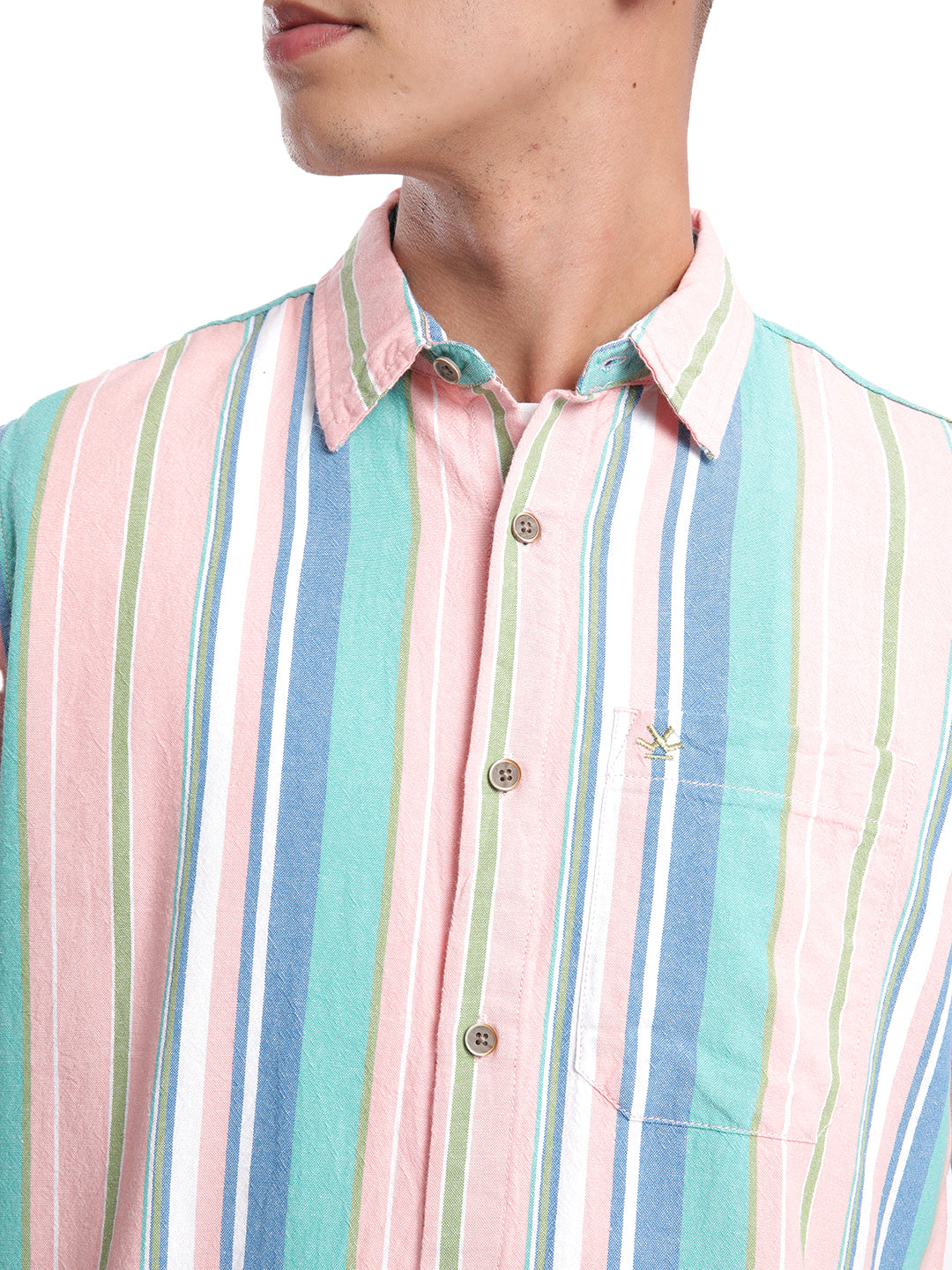 Classic Pink Striped Shirt