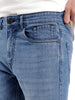 Sleek Slim Fit Blue Jeans