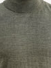 Solid Comfort Fit Turtle Neck Sweater | Olive
