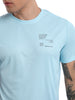 Turquoise Active Placemented Print T-Shirt